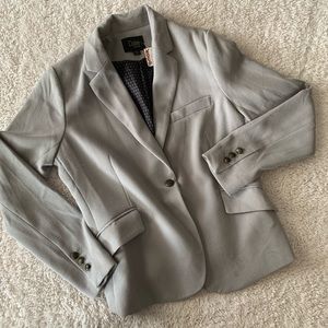 Grey fabric blazer NWT